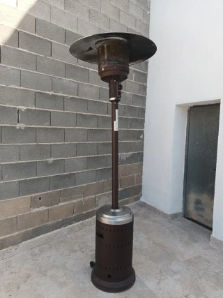 Estufa seta exterior butano