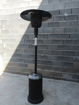 Estufa seta exterior butano