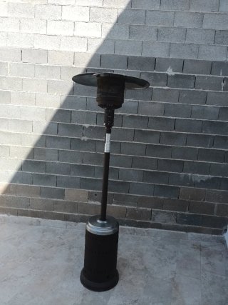 Estufa seta exterior butano