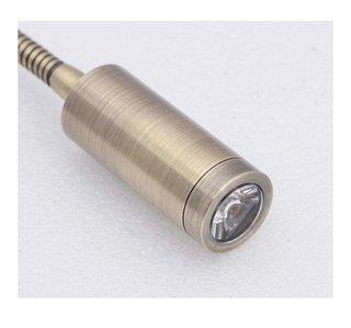 Aplique LED de lectura flexible con interruptor