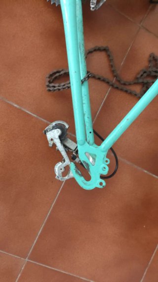 Cuadro Bicicleta Montaña + Cadena y Frenos