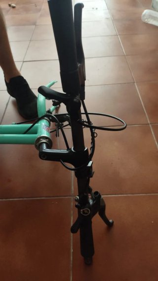 Cuadro Bicicleta Montaña + Cadena y Frenos