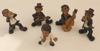 Figuras Jazz 5 Músicos
