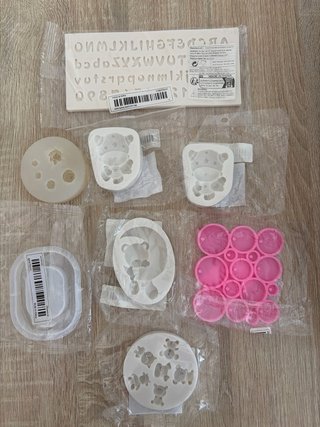 Moldes de silicona para manualidades