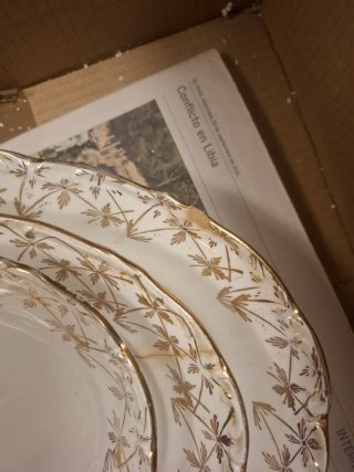 Vajilla Royal China Vigo y juego café Santa Clara
