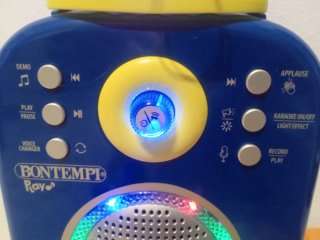 Altavoz Karaoke Infantil con 2 microfonos