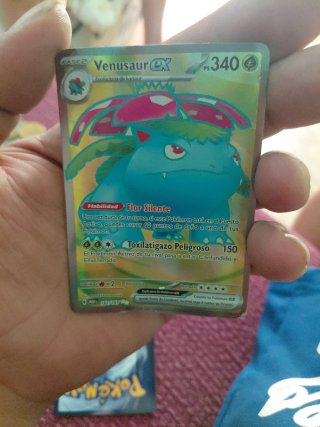 Cartas Pokémon Venusaur EX y Charizard EX