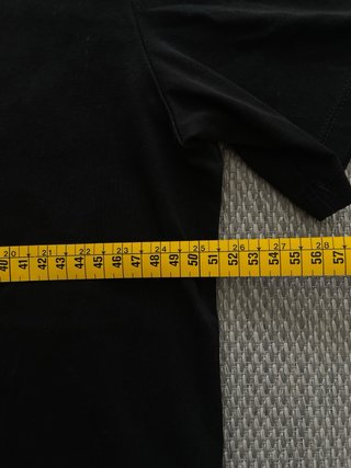 Camiseta negra básica hombre