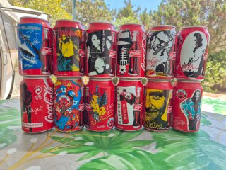 Lattine Coca Cola Artisti Vari