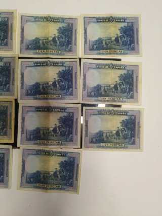 Lote 15 Billetes 100 Pesetas 1928
