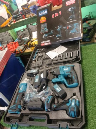 Valigetta 4 in 1 con 3 batterie 48V