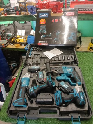 Valigetta 4 in 1 con 3 batterie 48V