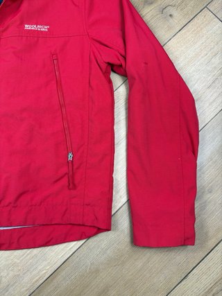 Giacca a vento Woolrich uomo rossa