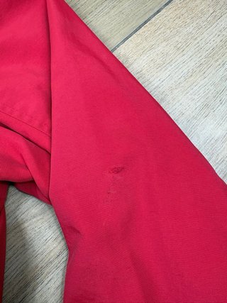 Giacca a vento Woolrich uomo rossa