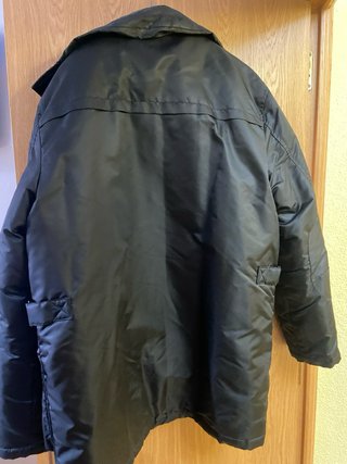 Cazadora Larga Lantarana Talla XXL Negra