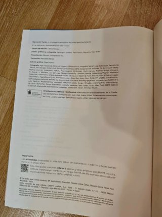 Libro matemáticas 2° de Bachillerato