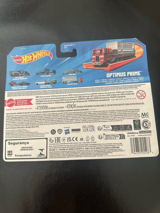 Hot Wheels Transformers Optimus Prime Track Fleet