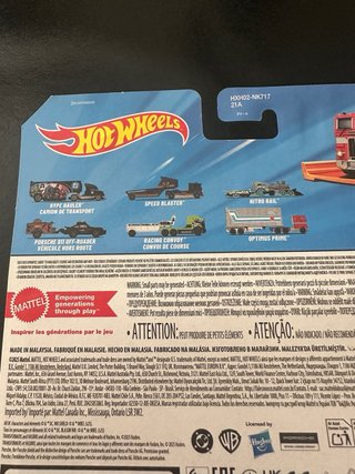 Hot Wheels Transformers Optimus Prime Track Fleet