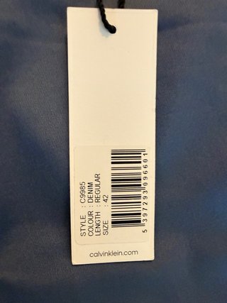Pantalón Calvin Klein golf Azul Talla 42/52