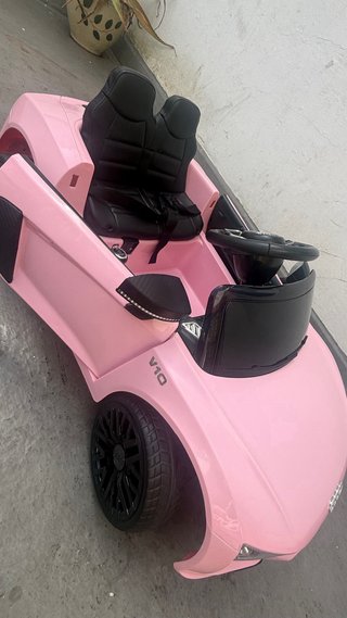 Coche Eléctrico Rosa para Niña Marca AUDI 8