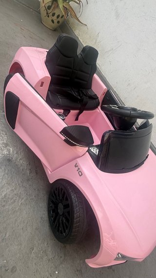 Coche Eléctrico Rosa para Niña Marca AUDI 8