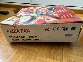 Paellera/Sartén Eléctrica Pizza 40cm 1600W