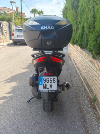 Zontes 350D Maxi Scooter Negra/Gris