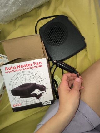 Calentador Coche 12V 150W Calefactor