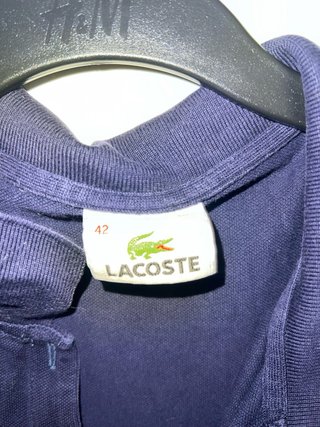 Vestido Lacoste Azul Marino