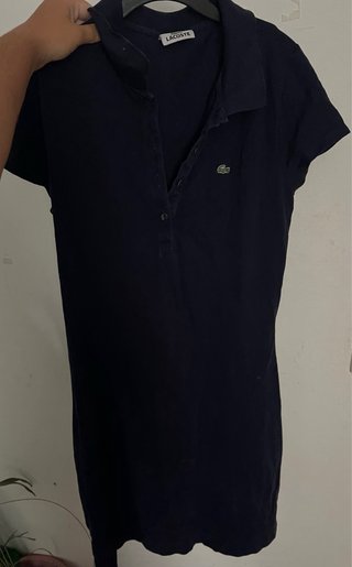 Vestido Lacoste Azul Marino