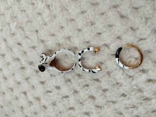 Anillos Cebra Esmaltados Estilo Bimba y Lola