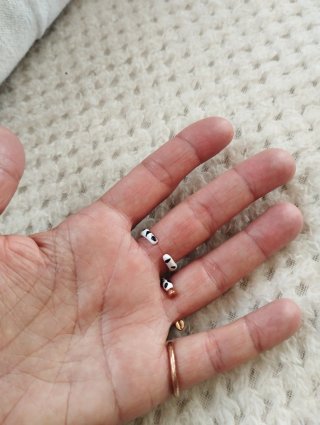 Anillos Cebra Esmaltados Estilo Bimba y Lola