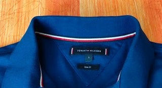 Polo Tommy Hilfiger Azul Royal Talla S