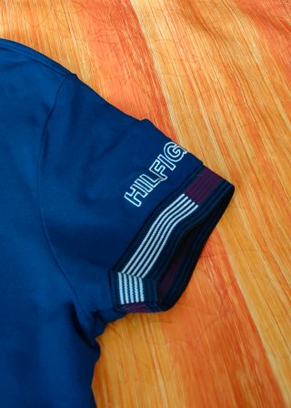 Polo Tommy Hilfiger Azul Royal Talla S