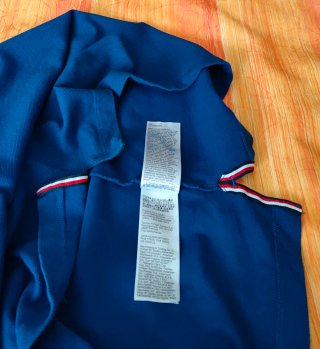 Polo Tommy Hilfiger Azul Royal Talla S