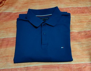 Polo Tommy Hilfiger Azul Royal Talla S