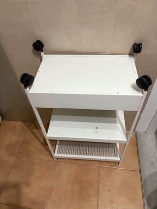 Carrito Auxiliar Blanco Ikea