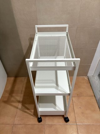 Carrito Auxiliar Blanco Ikea