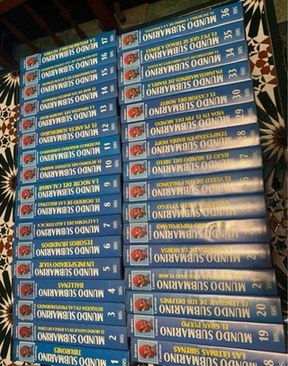 Colección VHS El Mundo Submarino Jacques Cousteau