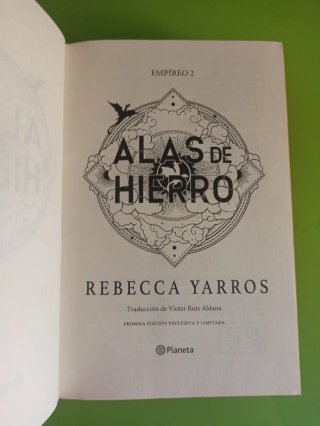 Alas de hierro. Edición especial limitada
