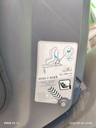 Silla de coche para bebé MIDI I-SIZE
