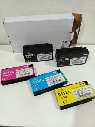 Cartuchos de tinta HP 950XL y 951XL