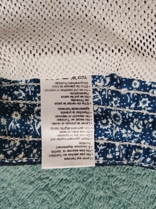 Bañador Lacoste Vintage Talla L Azul