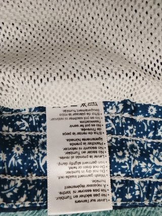 Bañador Lacoste Vintage Talla L Azul
