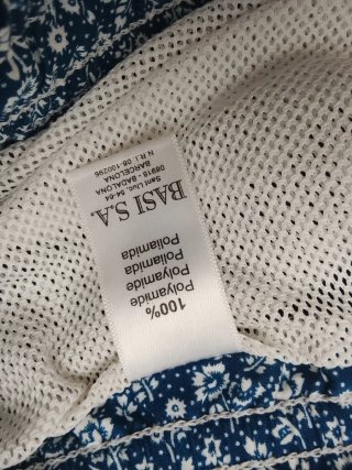 Bañador Lacoste Vintage Talla L Azul