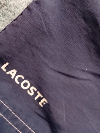 Bañador Lacoste Vintage Talla L Azul
