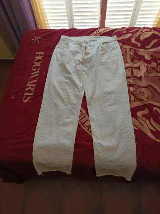 Pantalón Lefties Blanco Talla 42