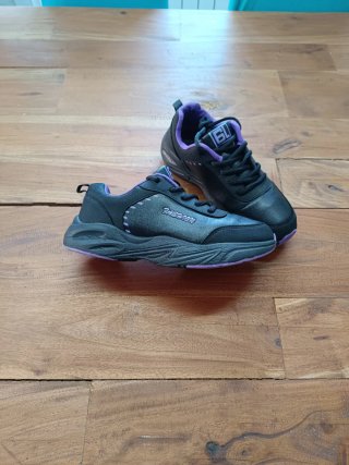 Zapatillas deportivas mujer Fashion Negro/Morado
