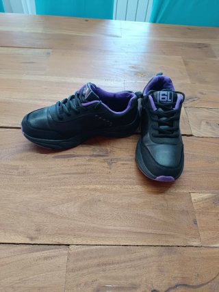 Zapatillas deportivas mujer Fashion Negro/Morado