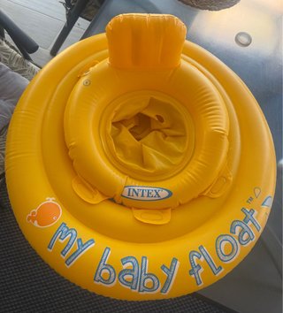 Flotador bebé Intex My Baby Float amarillo